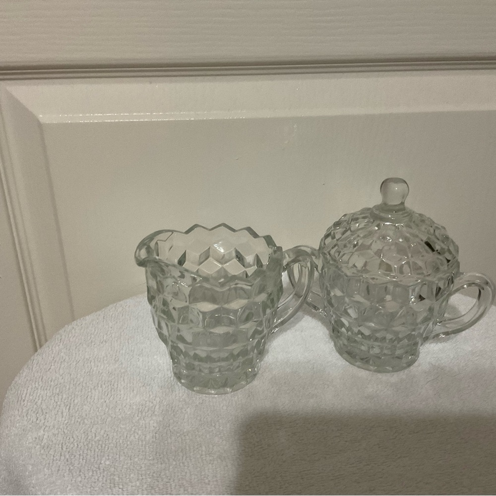 Sugar and Creamer containers